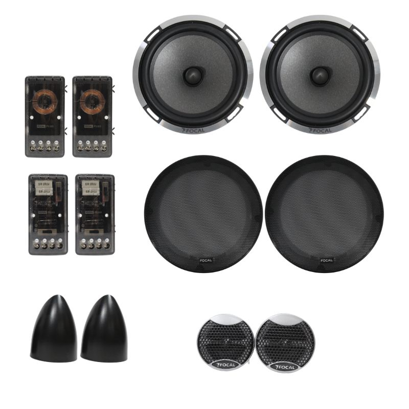 Set de Bocinas Coaxial 6.5" Polyglass 120W Modelo PS165V1 | SC0018322 - Imagen 2