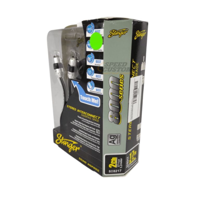 Cable RCA Stinger Serie 8000 2 Canales 5.2 Metros Modelo SI8217 SC0018391 - Imagen 2