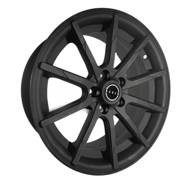 Juego de 4 rines deportivos de aluminio Modelo Milan 16x7.0 5x113 Color Negro Mate. Compatible para: Jetta, Bora, Golf, Chr, Mazda 3, Rav4. / SC0018426 - Imagen 2