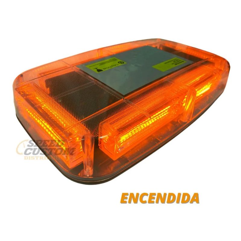 Torreta LED Color Ámbar Multifunción Precaución, Minería, Flotillas FDC5291600 SC0018453 - Imagen 2