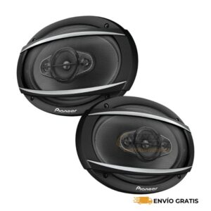 Juego de 2 Bocinas para Auto Pioneer 6x9 Serie A 100W Negro TS-A6977S SC0018476