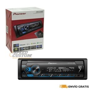 Autoestéreo Pioneer Modelo MVH-S325BT Con Bluetooth 1 DIN SC0018556