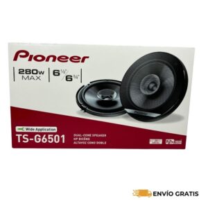 Bocinas Pioneer Ts-g6501 280w 40w Rms 6.5 Pulgadas Color Negro. / SC0018638
