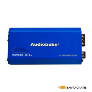 Amplificador Clase D Audiobahn Compacto 4CH Murder-4D 1500W Azul MURDER4DBL SC0018706