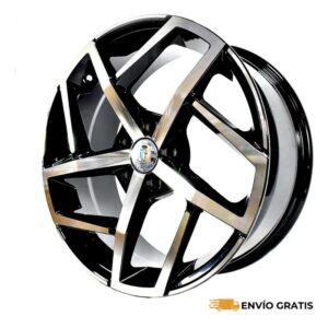 Rines de Aluminio Deportivos Modelo GTX 15X7.0 5-100 Compatible con Polo, Corolla, Toledo, Vento, Ibiza SC0018722
