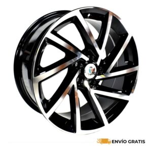 Rines de Aluminio Deportivos Modelo C32 15X6.5 5-100 Compatible para Ibiza, Vento, Corolla, Toledo, Polo SC0018749