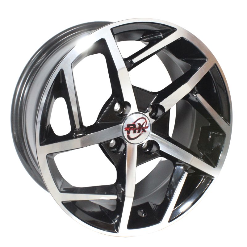 Rines 15" de aluminio 4×100 Modelo GTX (Juego de 4) - Aveo, Gol, Mazda 2, Rio, Verna, Yaris, Prius C | SC0018778 - Imagen 3