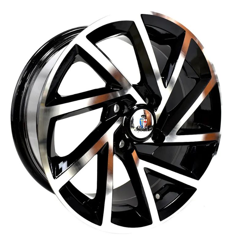 Rines de Aluminio Deportivos Modelo C32 17X6.5 4-100 Compatible con Gol, Aveo, Versa, Spark, Beat, Derby SC0018781 - Imagen 2