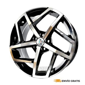 Rines de Aluminio Deportivos Modelo GTX 15X7.0 5-105 Compatible con Cruza, Sonic, Tracker, Trax SC0018822