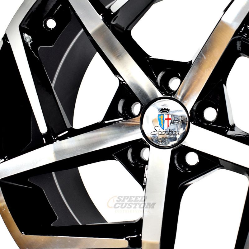 Rines de Aluminio Deportivos Modelo GTX 15X6.5 5-112 Compatible con VW Jetta, Beetle, Golf, Bora, SEAT León SC0018824 - Imagen 2
