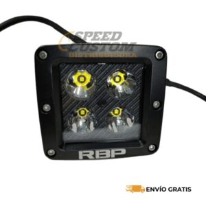 Faro LED Cuadrado 4 LEDs Luz Blanca 4x4 Off-Road (Pieza) | ASE-L03  SC0018845