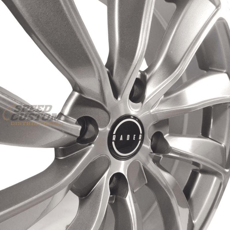 Rines de Aluminio Deportivos Modelo Airvent 17X7.0 4X114 Gris Maquinado Compatible con Toyota Avanza Nissan Sentra SC0018892 - Imagen 3