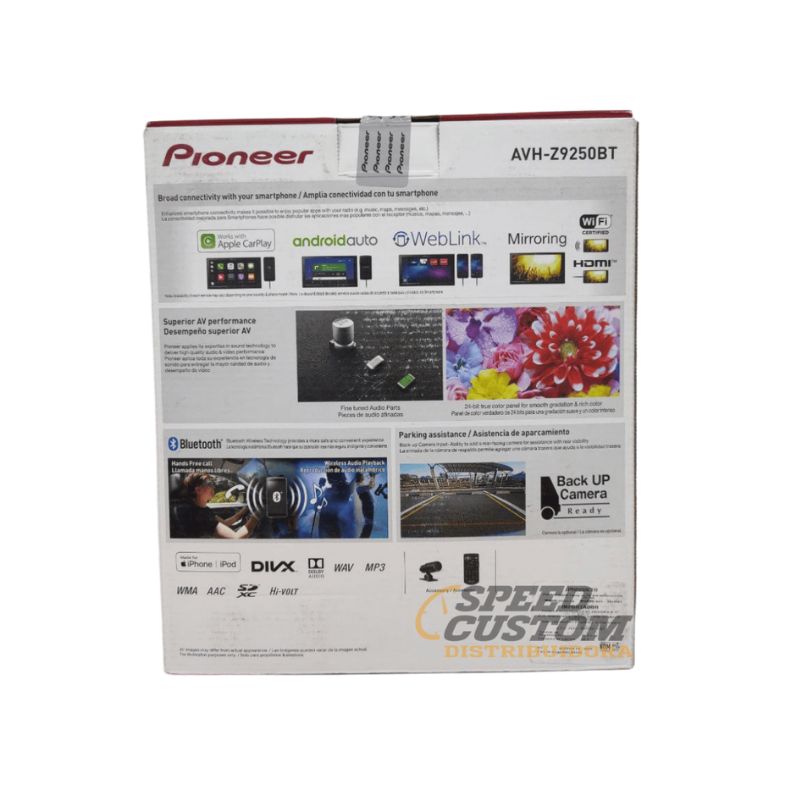 Autoestéreo Pantalla 7 Pulgadas Pioneer Wifi Android Auto AVH-Z9250BT SC0018899 - Imagen 5