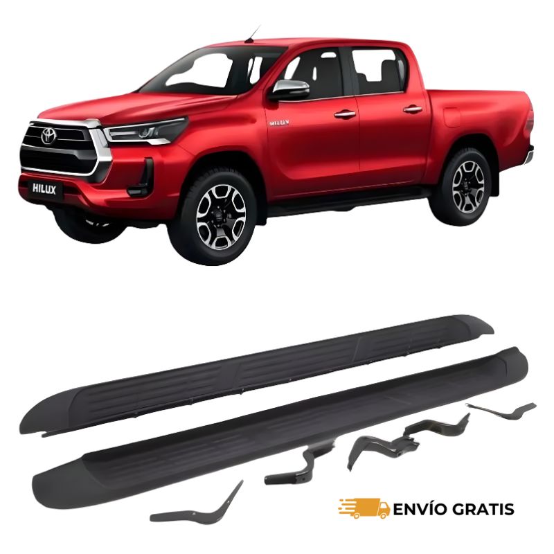 Estribos Tipo OEM para Hilux Dob Cabina 2016–2024 | SC0018963