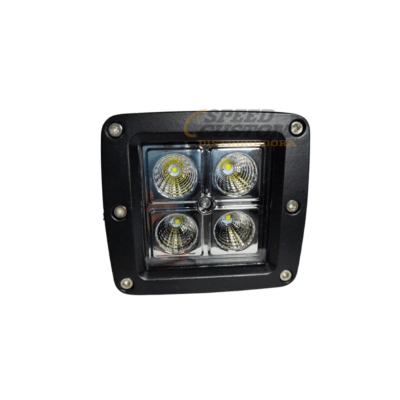 Faros LED Cuadrados 4 LEDs Luz Blanca Tipo Off-Road 4x4 | 4198150307 SC0018967 - Imagen 3