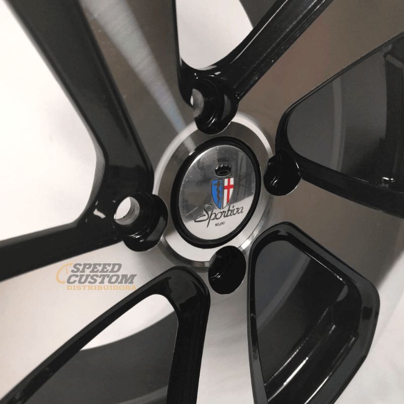 Rines Deportivos de Aluminio Modelo GTR 15 4x100 Compatibles con Yaris, March, Aveo, Spark, Rio, Gol, Onix SC0019025 - Imagen 3