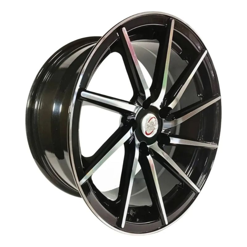 Rines de Aluminio Deportivos Modelo Fiorano 17X8.0 5-100 Compatible con Ibiza,Vento, Toledo, Corolla, Polo, Avanza 22+ SC0019055 - Imagen 2