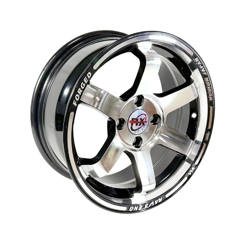 Rines de Aluminio 15" Deportivos 4/100 modelo Ravseng Vw,yaris,aveo,spark,chevy,rio,beat - Imagen 2