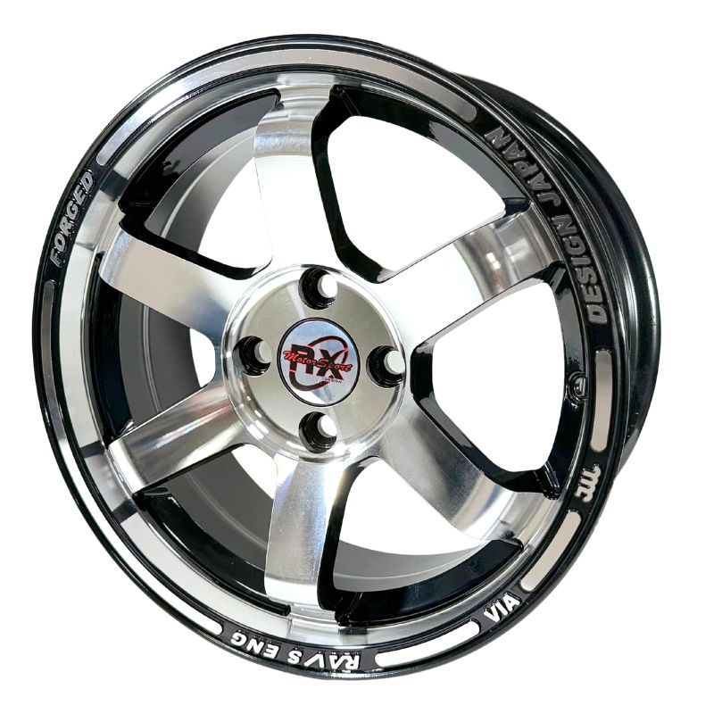 Rines de Aluminio 15" Deportivos 4/100 modelo Ravseng Vw,yaris,aveo,spark,chevy,rio,beat - Imagen 3