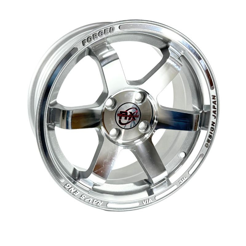 Rines de Aluminio 15 Deportivos 4/100 Modelo Ravseng Silver compatibles con Vw,beat,yaris,aveo,spark,chevy,rio - Imagen 2