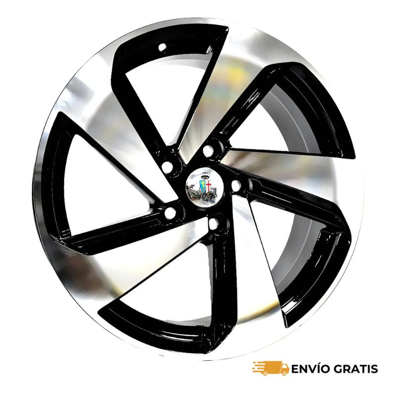 Rines de Aluminio 17 5x114 modelo GTS compatibles con Prius 2023 Rav 4 ,honda,chr,mazda 4 Rines