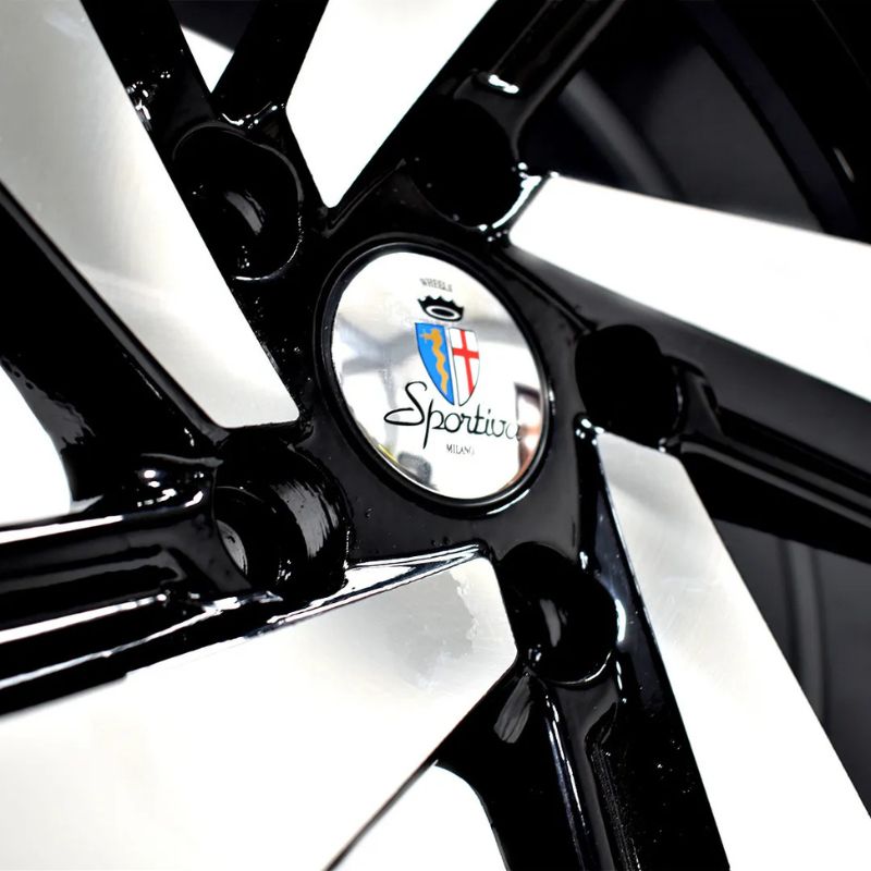 Rines 17" de aluminio 5x113 Modelo GTS Black Diam (Juego de 4) Civic, Jetta, Mazda 3, Sentra, CR-V | SC0019222 - Imagen 3
