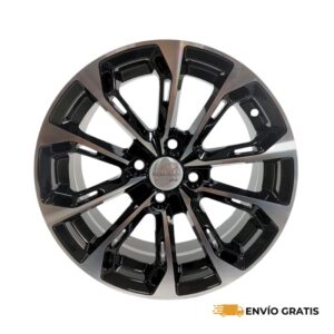 Rines de Aluminio Deportivos Modelo Stylo 15X6.5 4-100 Compatible con Yaris, Aveo, Spark, March SC0019247