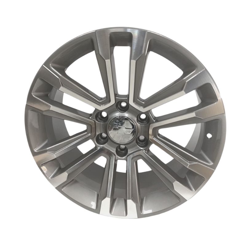 Rines de Aluminio Modelo 2226 20X8.5 6-139.7 Color Gun Metal, Juego de 4 Rines Compatible con GM Sierra, Silverado, Cheyenne SC0019258 - Imagen 2