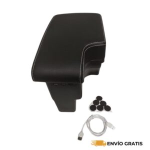 Descansabrazos para Toyota Hilux Costura Blanca Compatible con Modelos 2016-2024 SC0019276