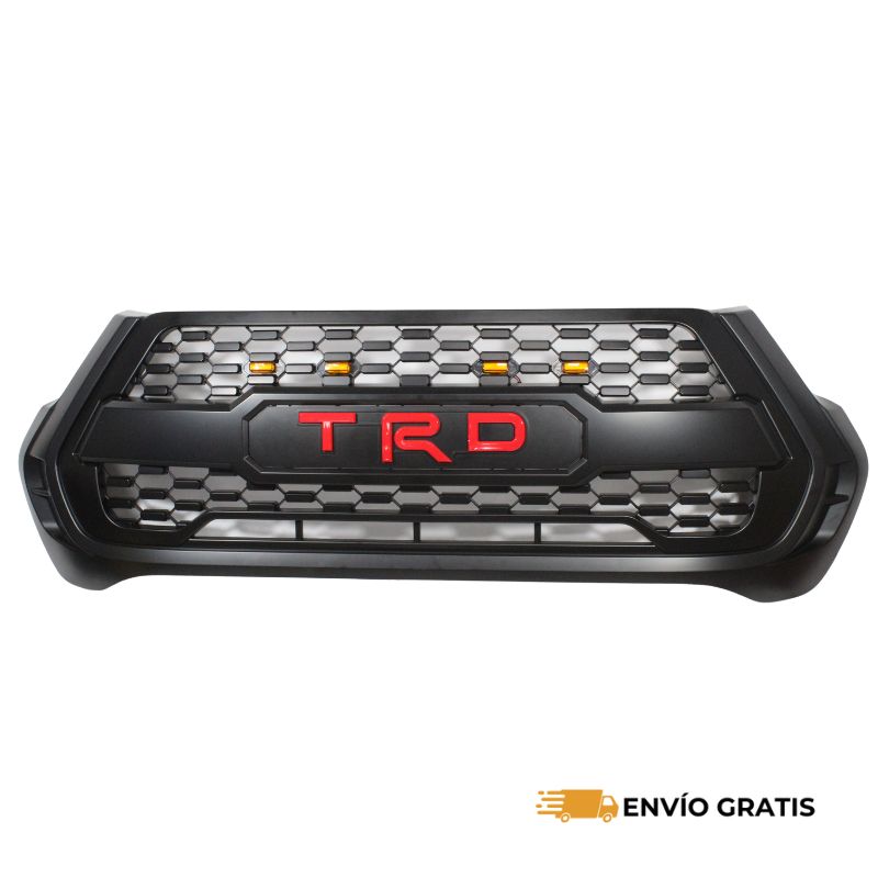 Parrilla con Logo TRD para Hilux 2021–2024 con Luces LED Ámbar | SC0019317