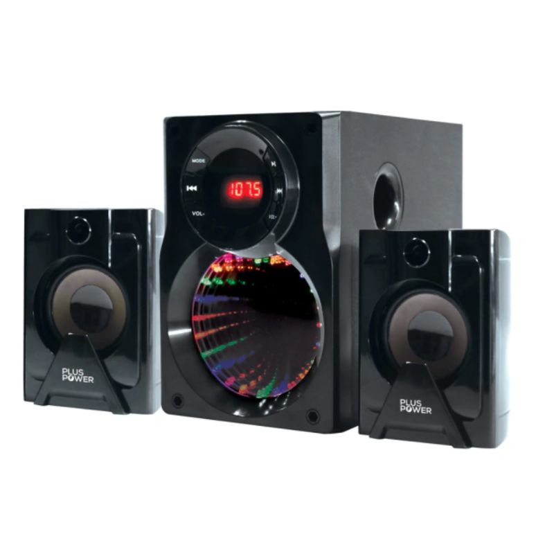 Minicomponente Plus Power Pp-mcomp25 Negro Con Bluetooth - Imagen 2
