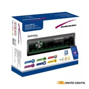 Autoestéreo Bluetooth Audiobahn Aa350 2 Usb Sd Fm Rgb Aux