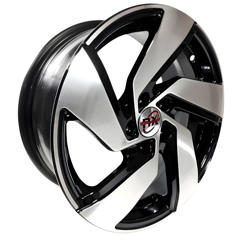 Rines 17" de aluminio 5x114 Modelo GTN (Juego de 4) / Prius, Rav4, Mazda 3, Honda Civic, Kicks, Altima | SC0019466 - Imagen 2