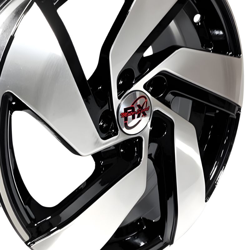 Rines 17" de aluminio 5x114 Modelo GTN (Juego de 4) / Prius, Rav4, Mazda 3, Honda Civic, Kicks, Altima | SC0019466 - Imagen 3