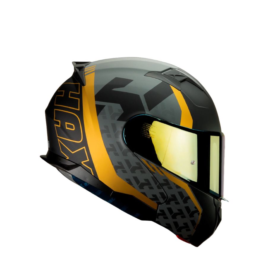 Casco Abatible HAX Amatista Wind Dorado Brillante (Talla L) | SC0019498 - Imagen 2