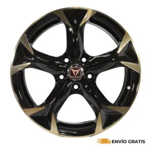 Rines 17" de aluminio 5x112 Modelo 5228 (Juego de 4) R1 Sport / Audi A3, A4, A6, Q5, Volkswagen Passat, Golf | SC0019551