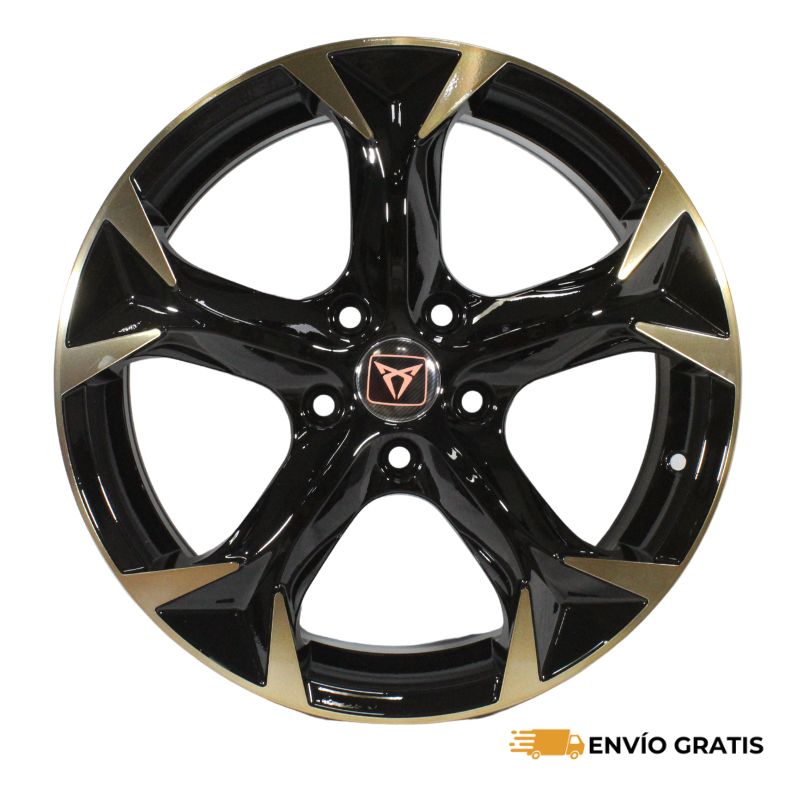 Rines 17" de aluminio 5x112 Modelo 5228 (Juego de 4) R1 Sport / Audi A3, A4, A6, Q5, Volkswagen Passat, Golf | SC0019551
