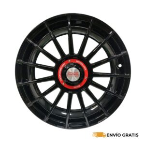Rines 17" de aluminio 5x113 Modelo AERO (Juego de 4)  Civic, Jetta, Mazda 3, Sentra, CR-V | SC0019564
