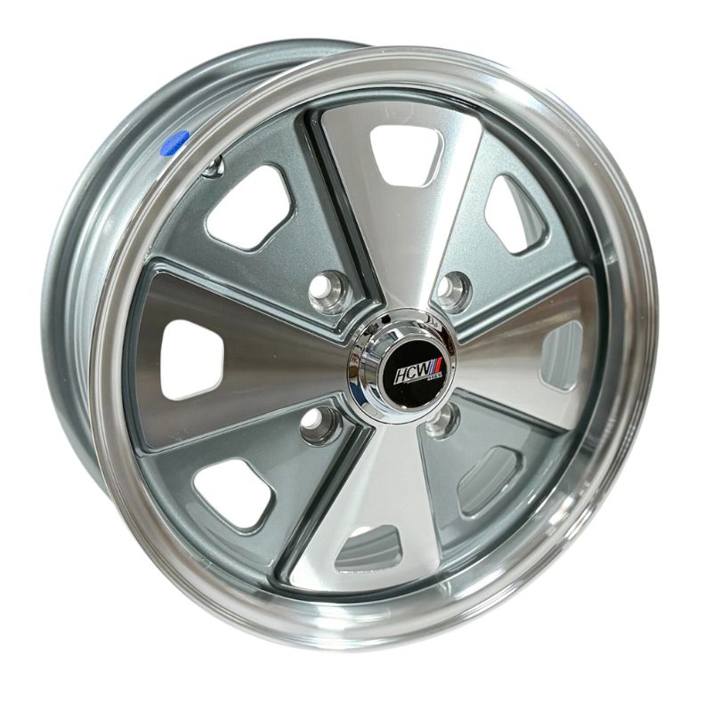 Rines 15 de Aluminio 4x130 Gris Silver (Juego de 4) Vocho Sedán VW | SC0019697 - Imagen 3