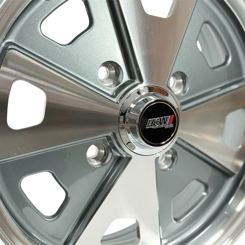 Rines 15 de Aluminio 4x130 Gris Silver (Juego de 4) Vocho Sedán VW | SC0019697 - Imagen 4