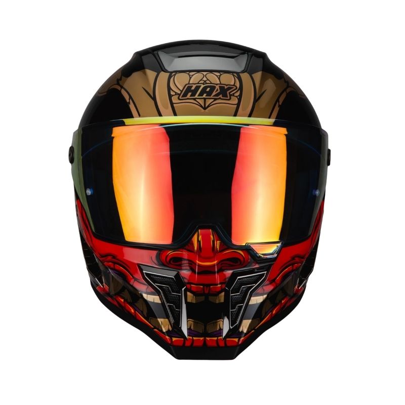 Casco HAX Integral Negro Perla Shogun Brillo (Talla M) | SC0019716 - Imagen 3