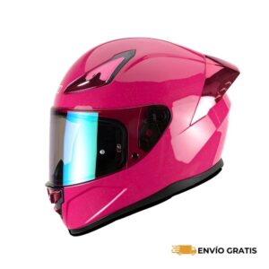 Casco HAX Integral Onix Sparkle Rosa Brillante (Talla M) | SC0019722
