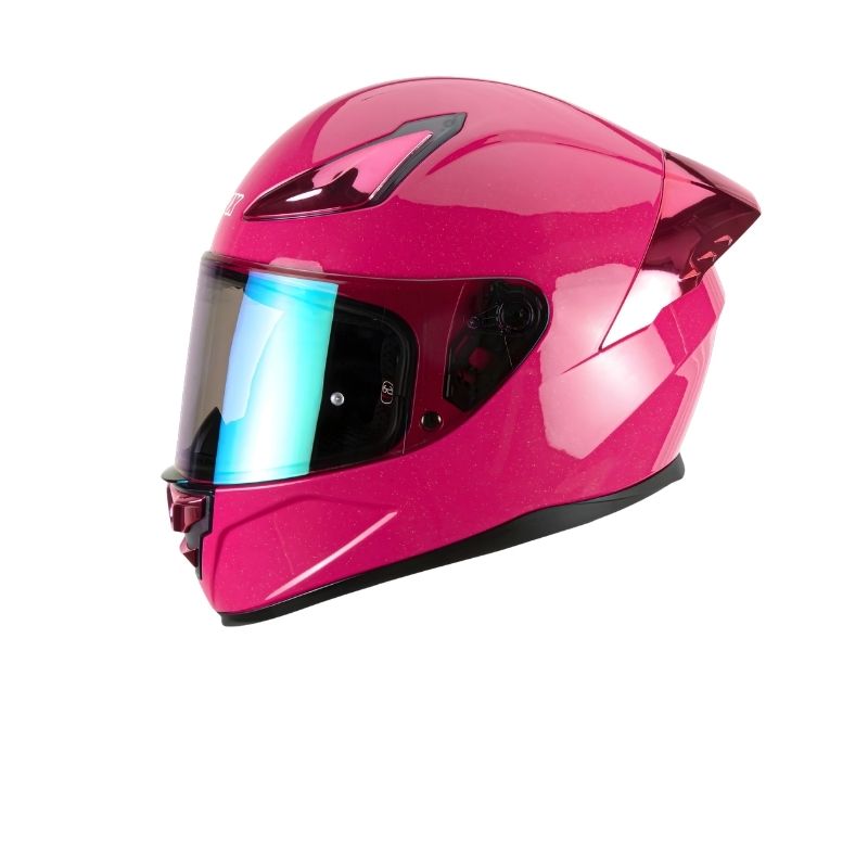 Casco HAX Integral Onix Sparkle Rosa Brillante (Talla M) | SC0019722 - Imagen 3