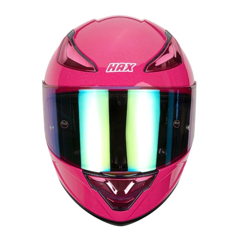 Casco HAX Integral Onix Sparkle Rosa Brillante (Talla M) | SC0019722 - Imagen 4