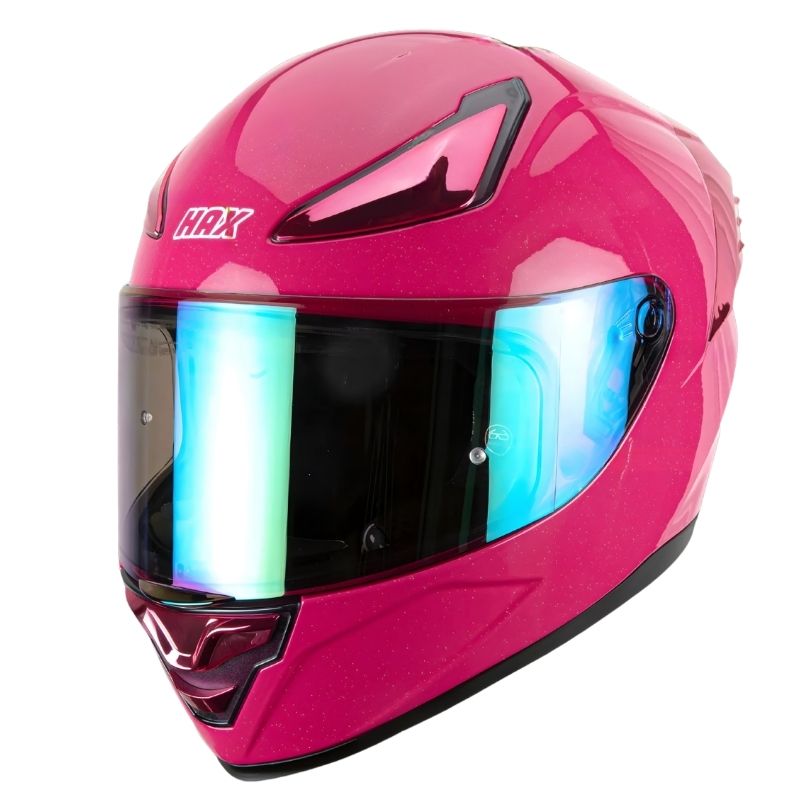 Casco HAX Integral Onix Sparkle Rosa Brillante (Talla S) | SC0019723 - Imagen 2