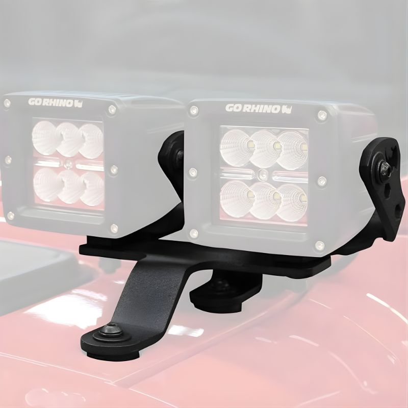 Base de Cofre Delantero para 2 Luces de 3 Jeep Wrangler JL / Gladiator | 730230T | SC0019728 - Imagen 3