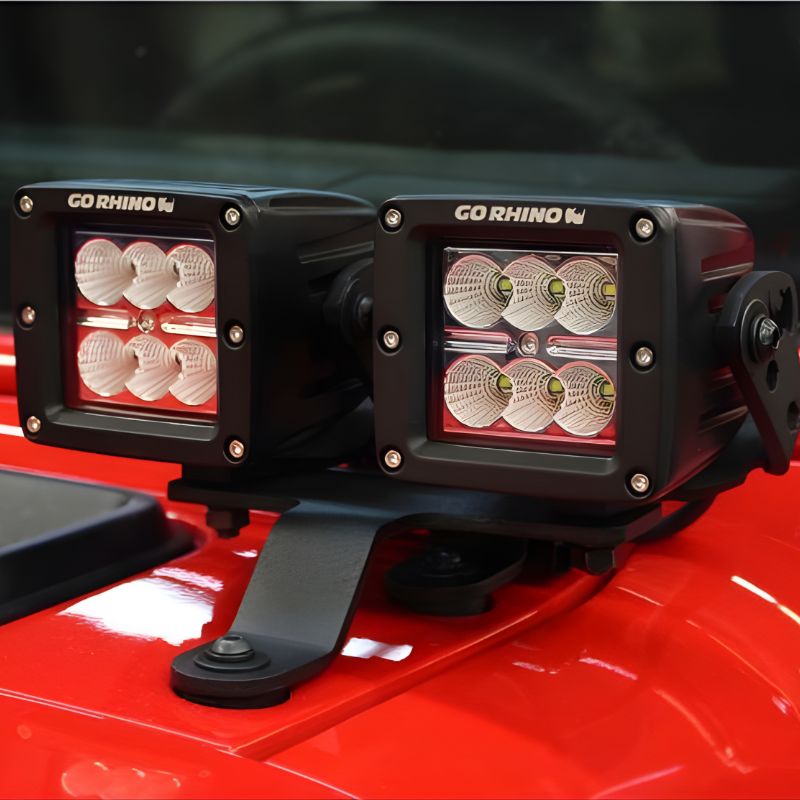 Base de Cofre Delantero para 2 Luces de 3 Jeep Wrangler JL / Gladiator | 730230T | SC0019728 - Imagen 5