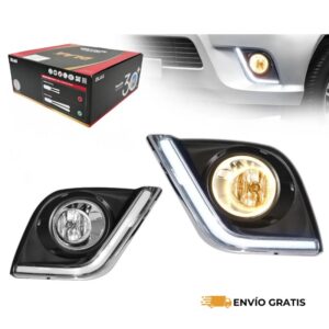 Faros auxiliares para Hilux 2016-2025 Halógeno con Bisel DRL | SC0019729