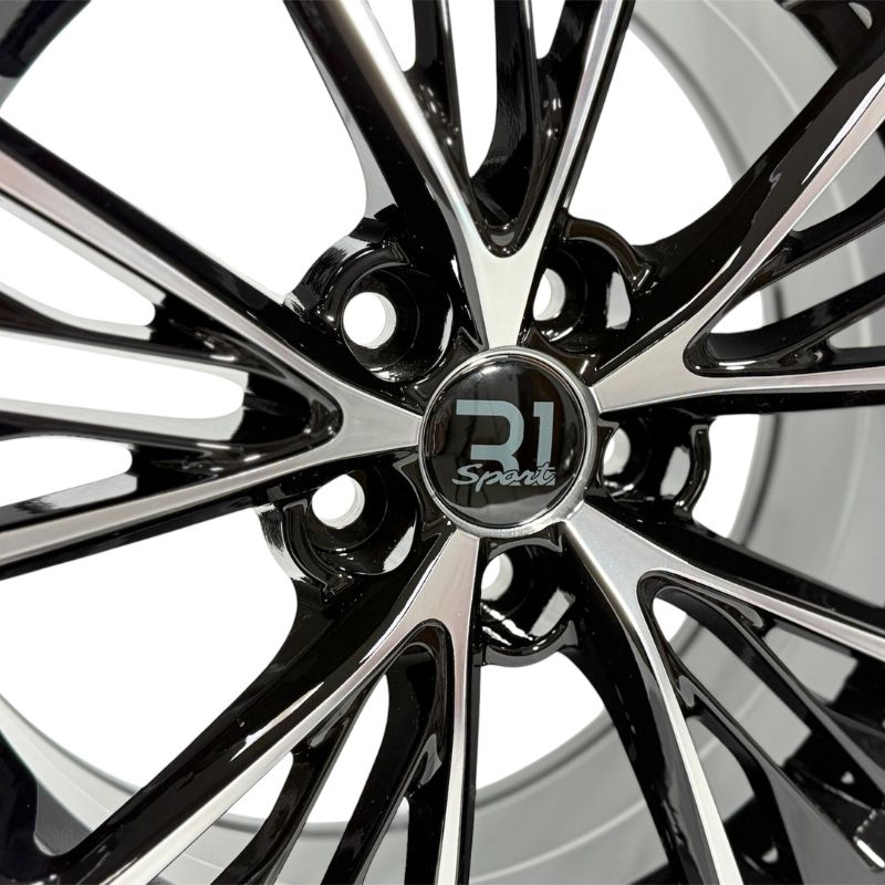 Rines 17? de aluminio 5×114.3 Modelo TH050 Black Machine Face (Juego de 4) Civic, Mazda 3, Sentra, Corolla, CR-V | SC0019732 - Imagen 4
