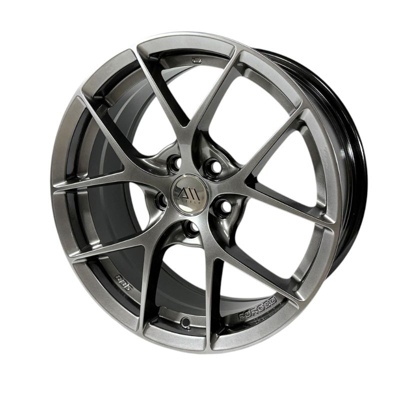 Rines 16" de aluminio 5x100 Modelo DIM015 Hyper Black (Juego de 4) Ibiza, Vento, Corolla, Toledo, Polo, Avanza | SC0019757 - Imagen 2